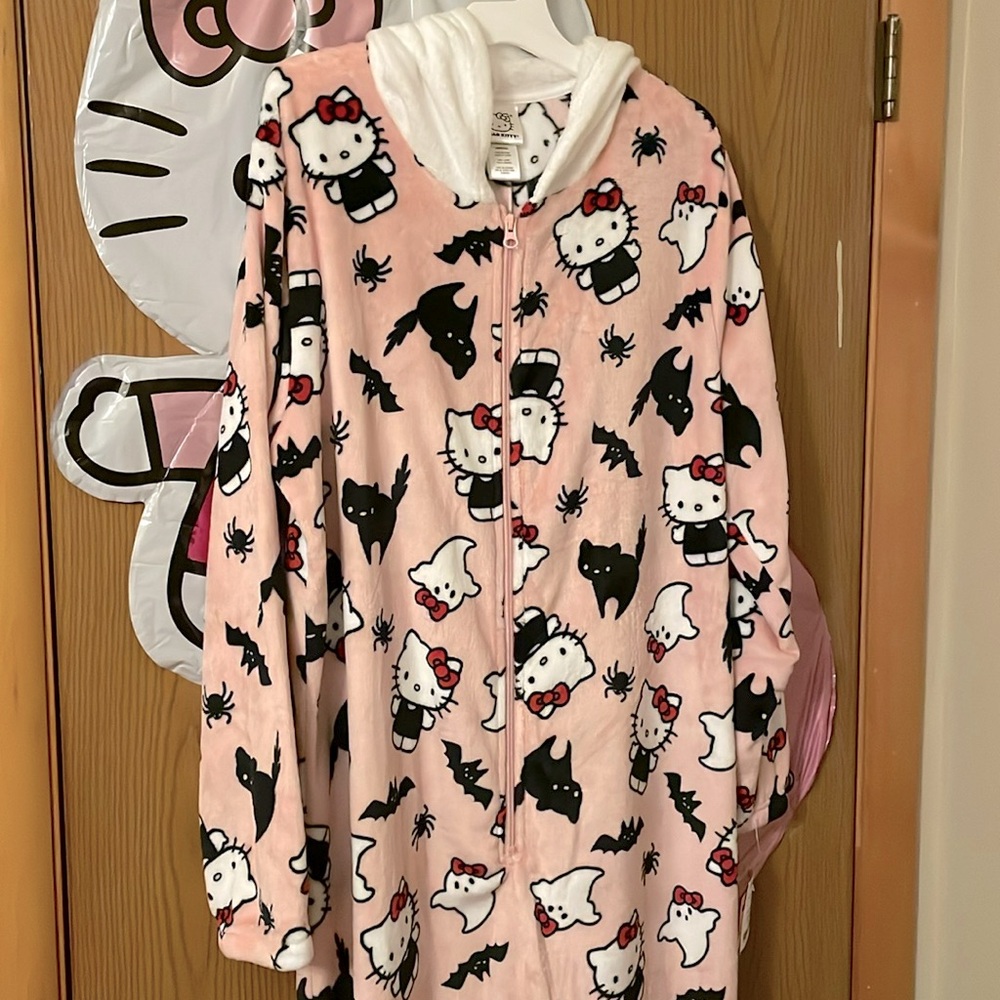 Hello Kitty Onesie Pajamas